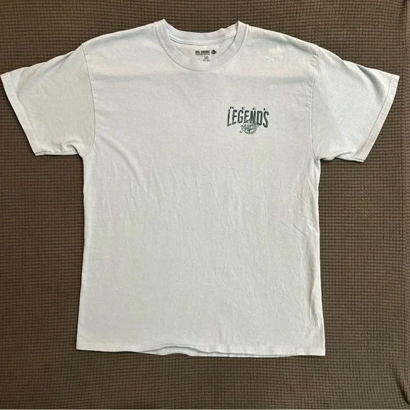 Reel Legends Men's Solid Short Sleeve T-Shirt w/Marlin Large - Picture 2 of 5